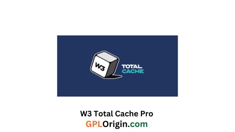 W3 Total Cache Pro Free Download  v2.8.7